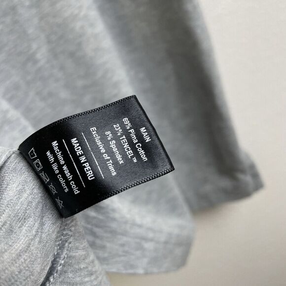 Public Rec Polo Shirt Large Mens Grey Short Sleeve Performance Preppy Active - Picture 13 of 13